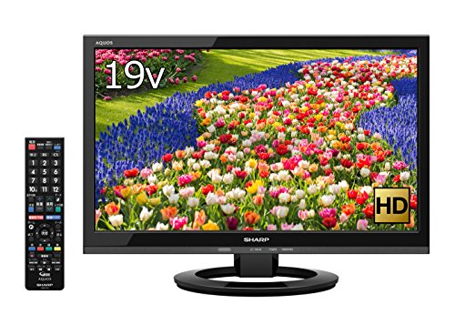 【中古】【非常に良い】シャープ 19V型 AQUOS ハイビジョン 液晶テレビ 外付HDD対応(裏番組録画) ブラック LC-19K40-B
