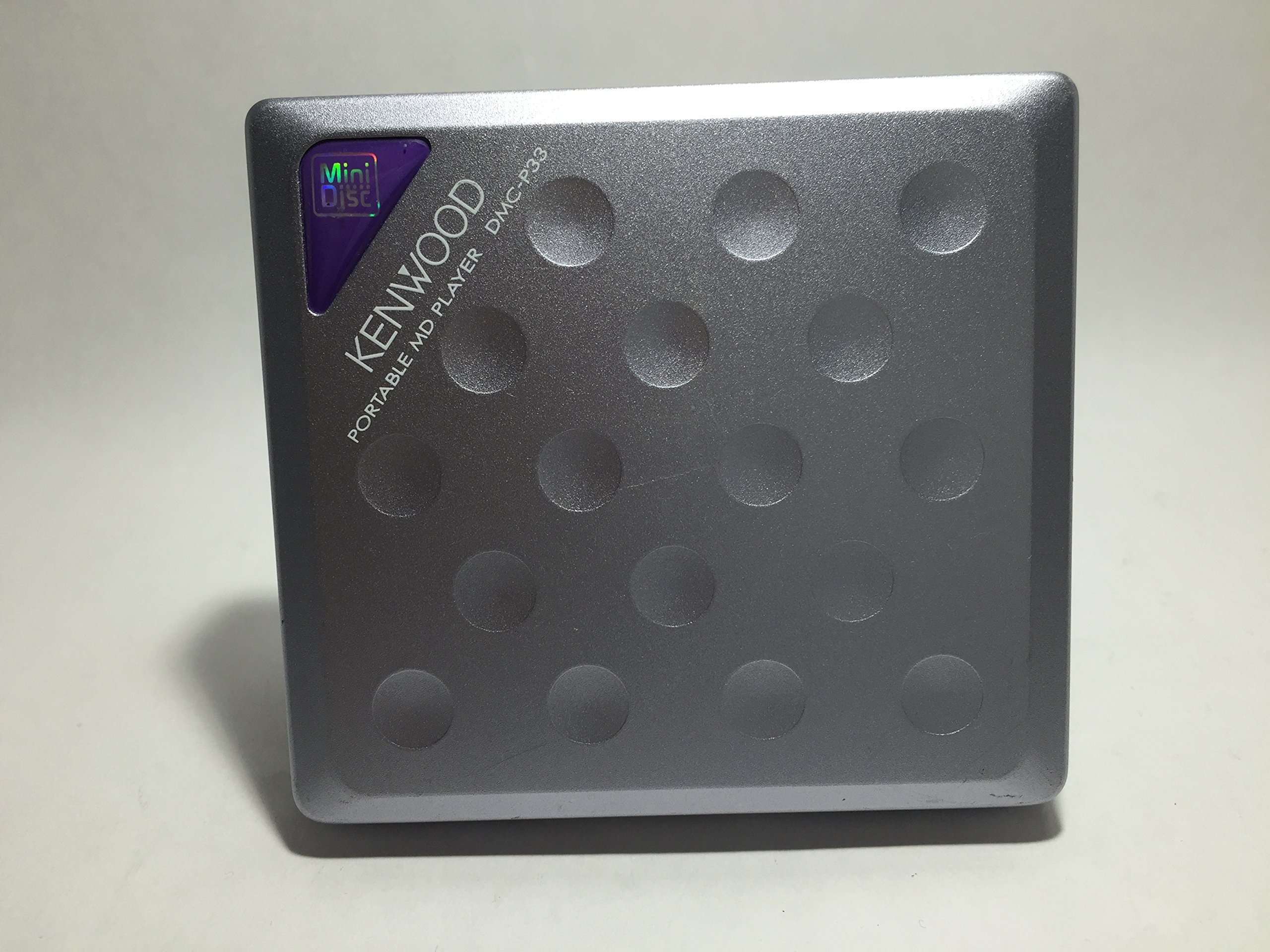【中古】【非常に良い】KENWOOD ケンウッド DMC-P33（パープル） ポータブルMDプレーヤー MDLP対応 （MD再生専用機/MDウォークマン）