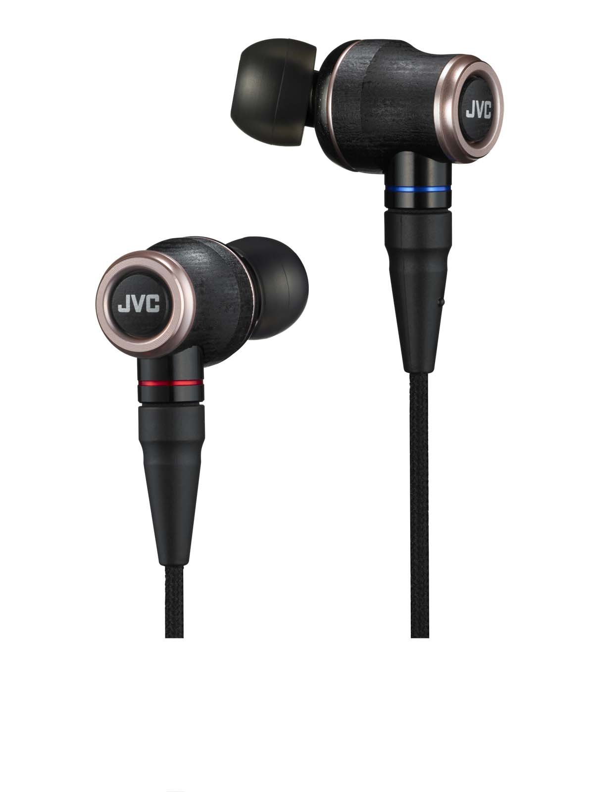 【中古】【非常に良い】JVC HA-FW01 CLASS-S WOODシリーズ カナル型イヤホン リケーブル/ハイレゾ音源対応 HA-FW01