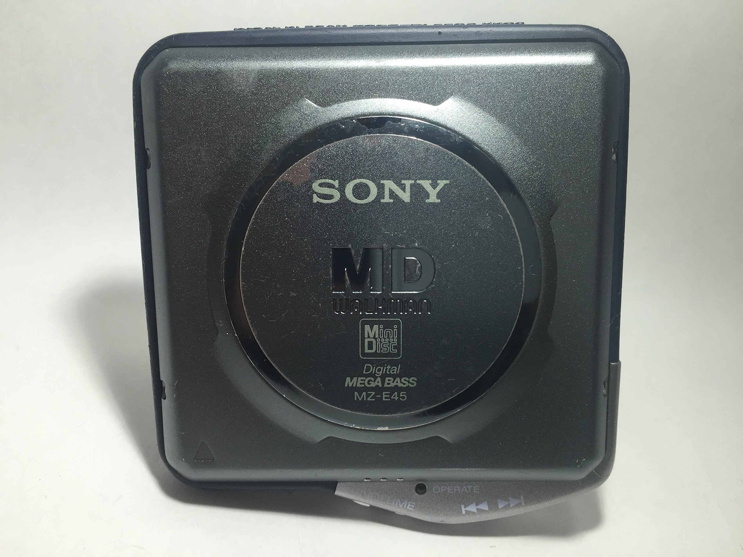【中古】【人並み外れたに好いたらしい】SONY ソニー MZ-E45 月灯かり薄墨色 携帯型MD電気蓄音機 MDLP非相応う （MD生まれ変わり専用機/MDウォークマン）