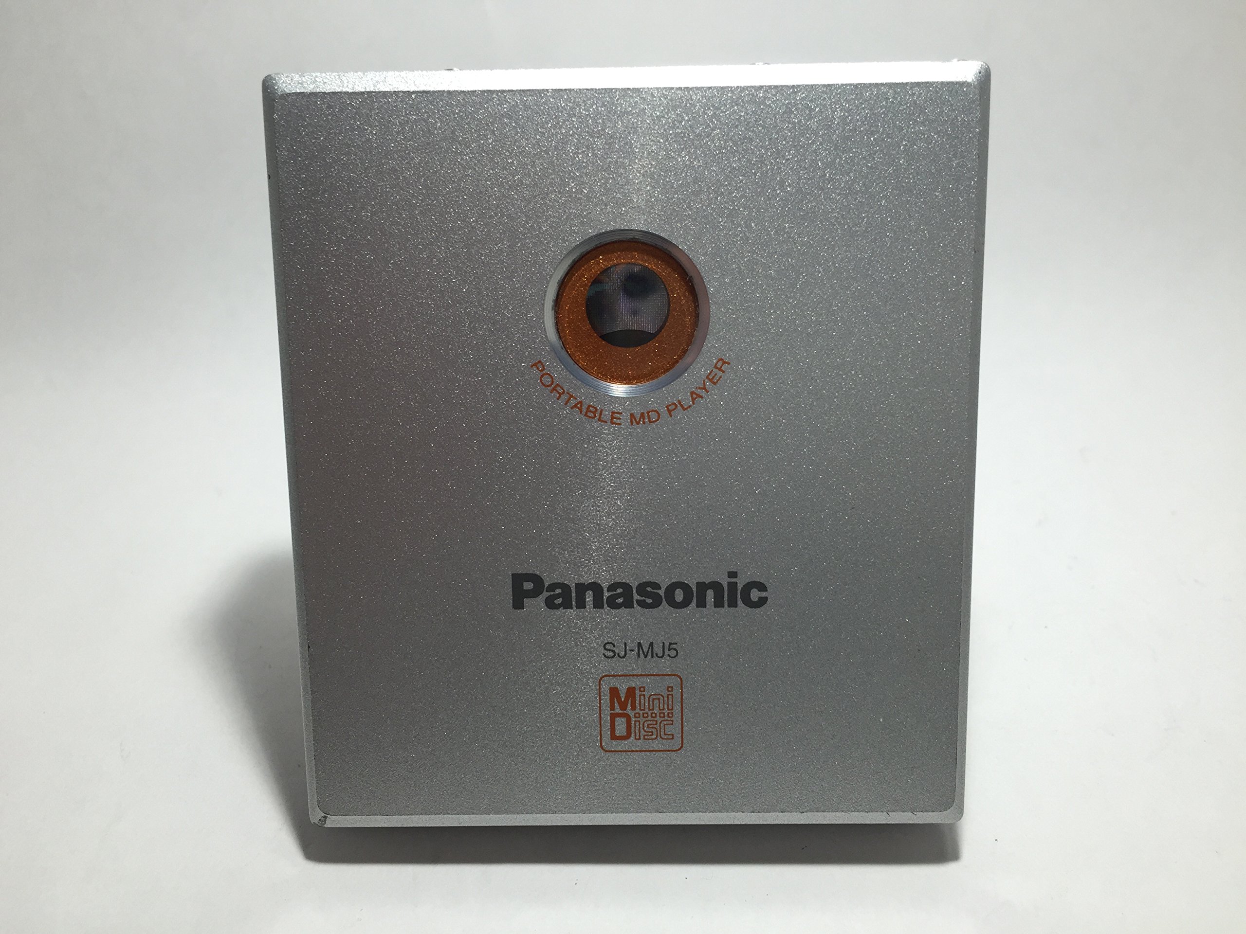 【中古】【人並み外れたに好いたらしい】Panasonic パナソニック SJ-MJ5 しろがね色 携帯型MD電気蓄音機