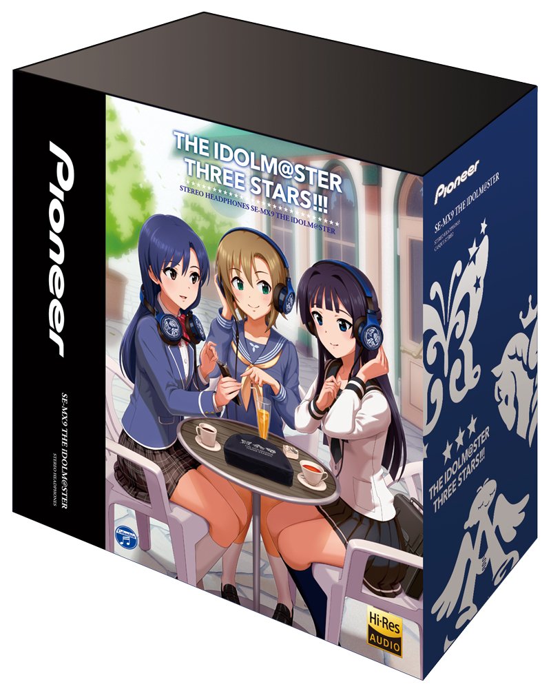 【中古】【非常に良い】SE-MX9 THE IDOLM@STER ハイレゾ対応ヘッドホン アイドルマスターモデル｜ドリエムコーポレーション
