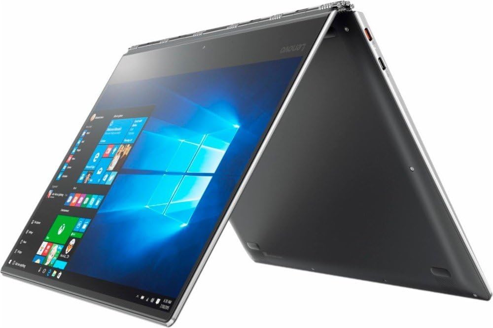 【中古】【人並み外れたに好いたらしい】Lenovo Yoga 910-13.9 FHD Touch - 7th Gen i7-7500U - 8GB - 256GB SSD - Silver by Lenovo