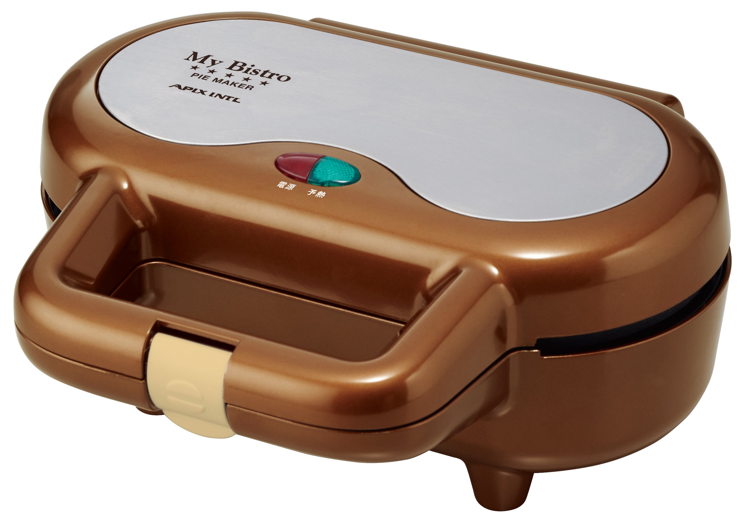 【中古】【非常に良い】APIX パイメーカー My Bistro レシピブック付き ブラウン APA-282-BR|ドリエムコーポレーション
