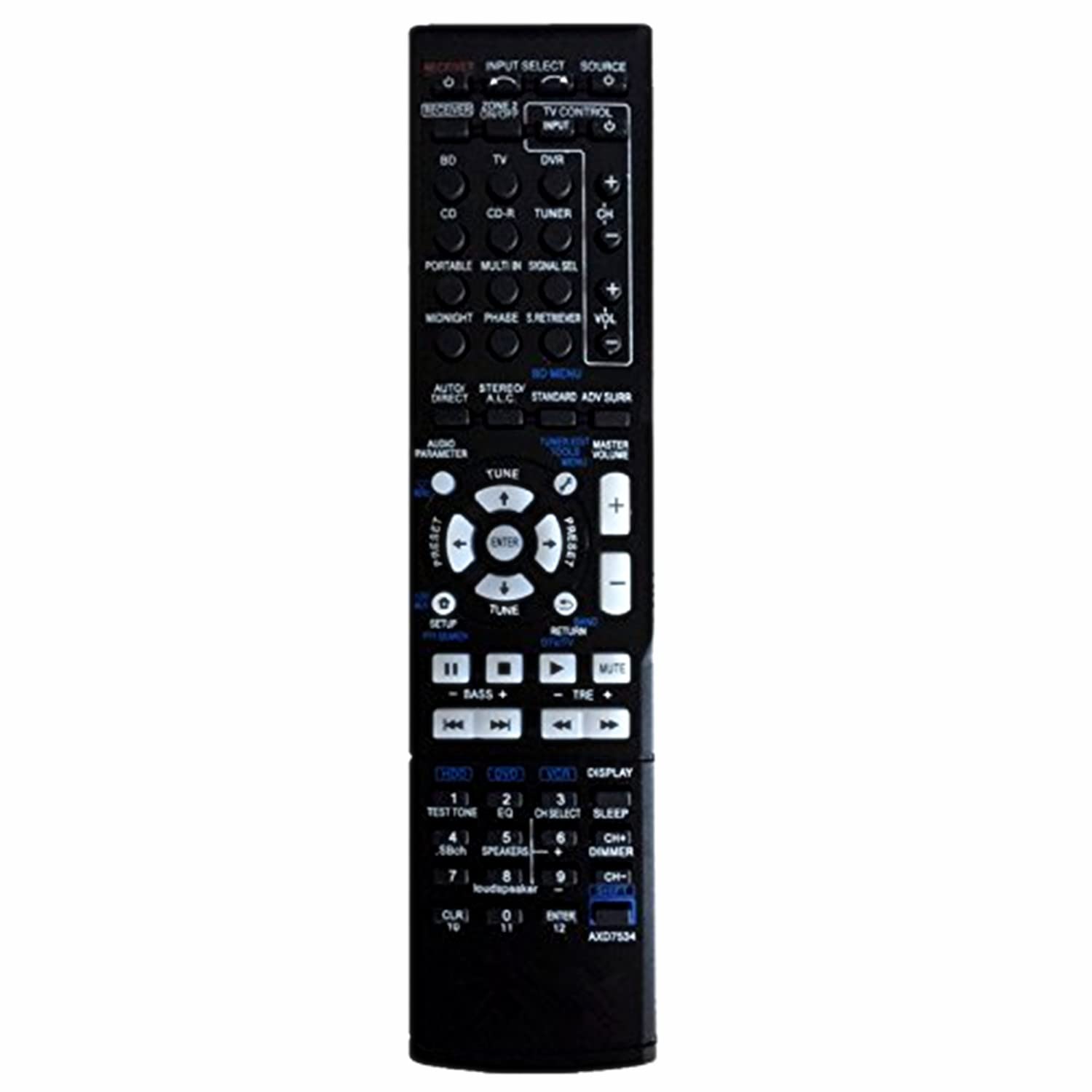 【中古】【非常に良い】Marvelife AXD7534交換用リモコン AXD7568 AXD7618交換用 パイオニアアンプオーディオビデオレシーバー用 8,098円