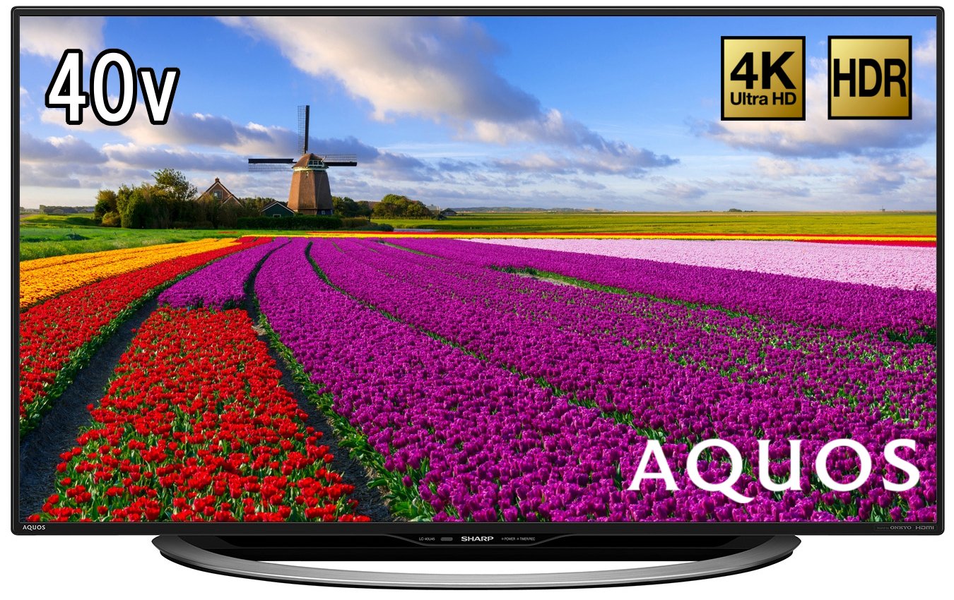 【中古】【非常に良い】シャープ 40V型 4K対応液晶テレビ AQUOS LC-40U45 HDR対応|ドリエムコーポレーション