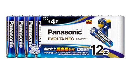 【中古】【非常に良い】パナソニック エボルタNEO 単4形アルカリ乾電池 12本パック LR03NJ/12SW