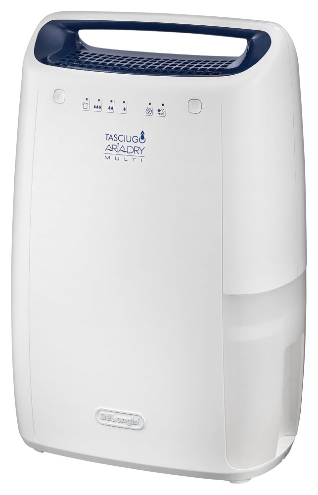 【中古】【非常に良い】デロンギ 衣類乾燥除湿機 タシューゴ アリアドライ マルチ コンプレッサー式 ダブルフィルター ホワイト DEX16FJ画像