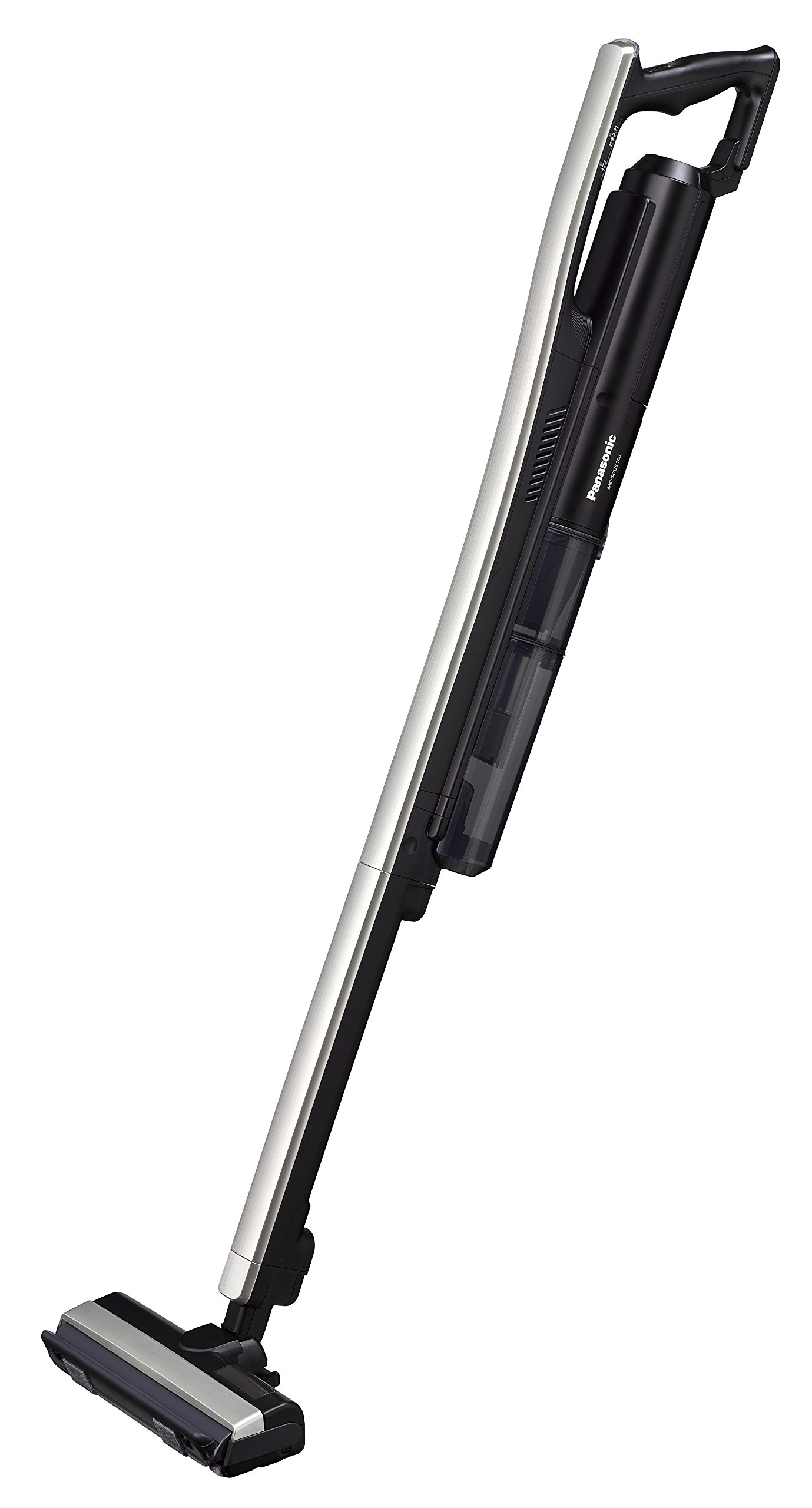 【中古】【非常に良い】パナソニック スティッククリーナー コードレス イット サイクロン式 シャンパンブラック MC-SBU510J-N