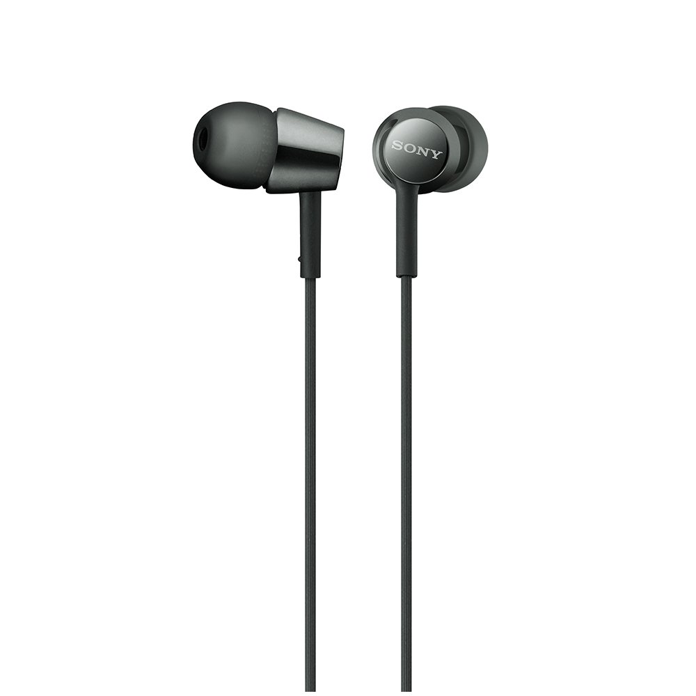 【中古】【非常に良い】ソニー(SONY) 有線イヤホン MDR-EX155 : カナル型 ブラック MDR-EX155 B