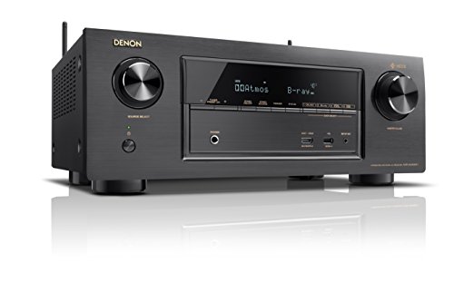【中古】【非常に良い】Denon AVレシーバー 7.2ch Dolby Atmos/DTS:X/HEOS機能搭載 ミドルクラス ブラック AVR-X2400H-K｜ドリエムコーポレーション