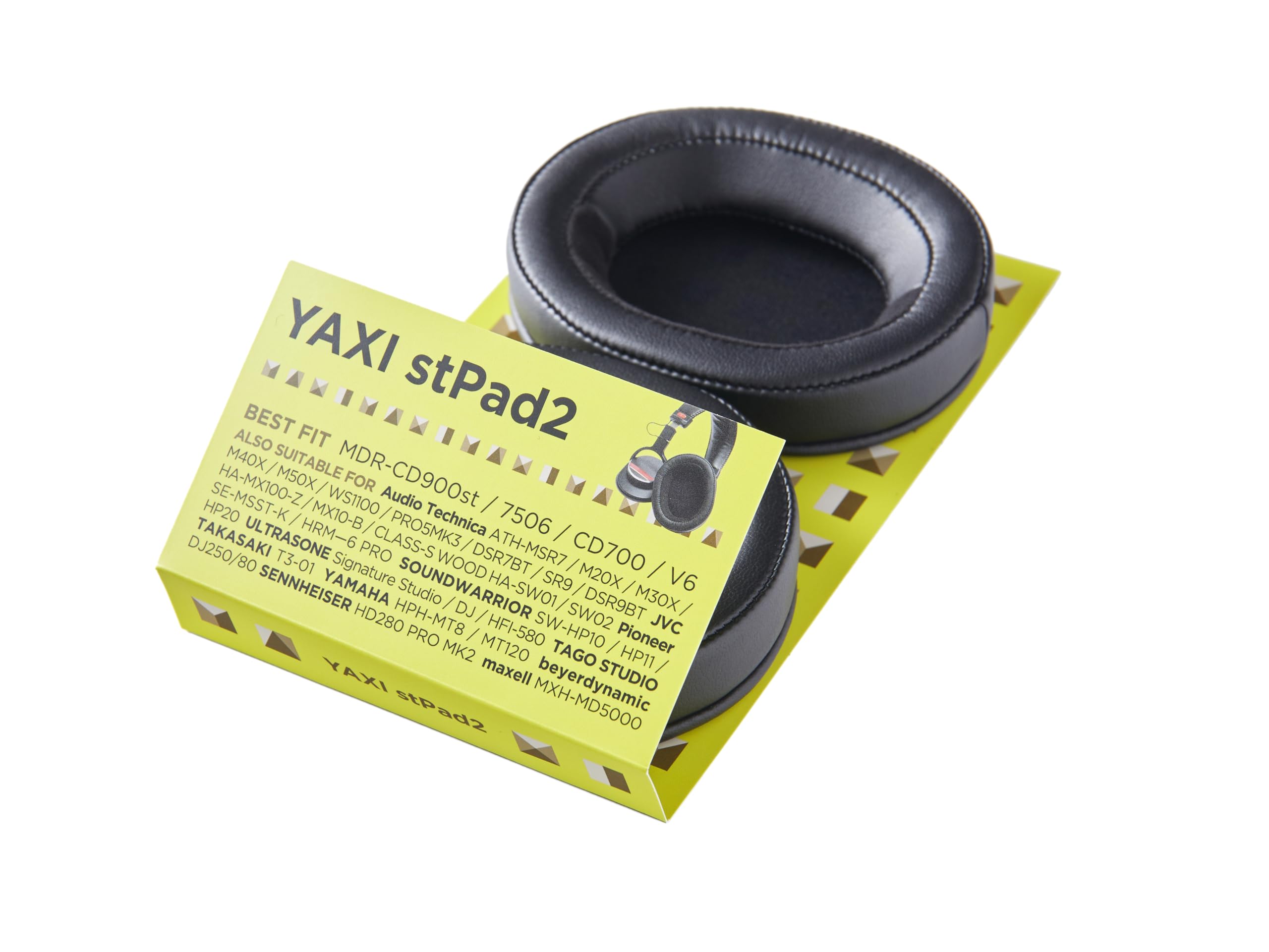 【中古】【非常に良い】YAXI ヤクシー stPad2 イヤーパッド (900st7506等に交換可能) (Black)｜ドリエムコーポレーション