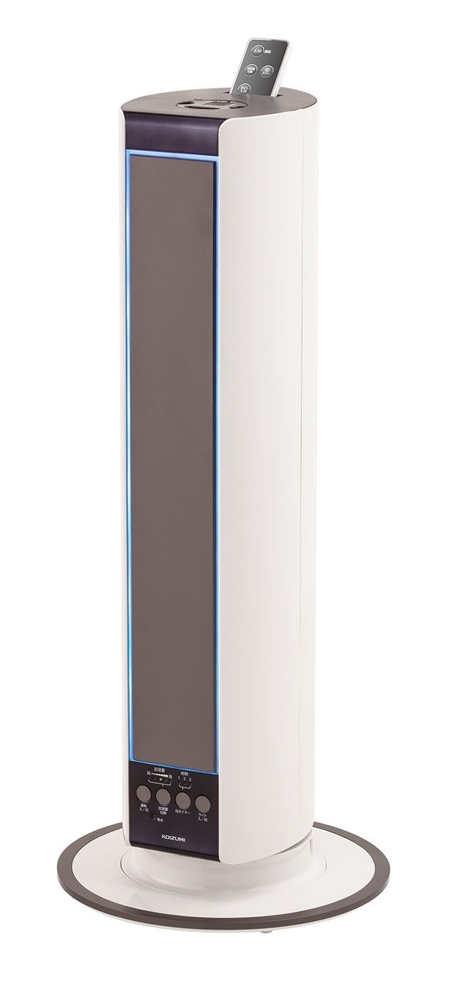 【中古】【非常に良い】コイズミ 加湿器 超音波式 タワー型 ホワイト KHM-4071/W|ドリエムコーポレーション