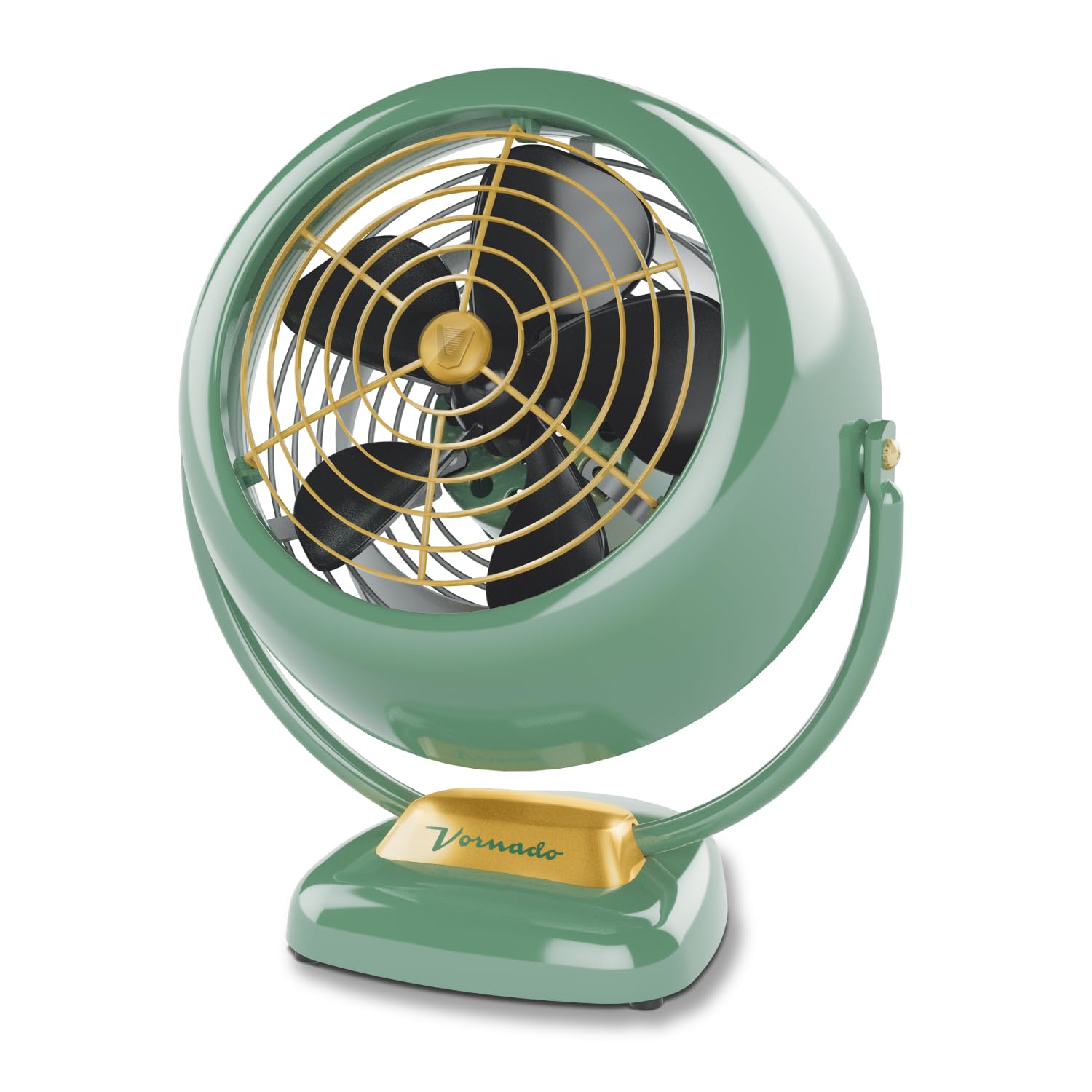 【中古】【非常に良い】ボルネード サーキュレーター 24畳 レトロ パワフル 省エネ 植物向き 部屋干し 3段階風量 3年保証 24時間365日使える アンティークグリーン VFAN2-JP