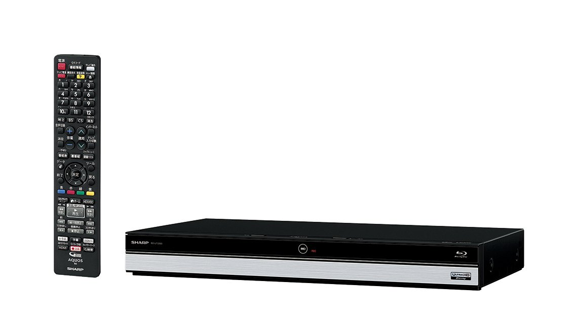 【中古】【人並み外れたに似つかわしい】読みやすい AQUOS ブルーレイレコーダー 2結核症 3ラジオ受信機 Ultra 固定ディスク青み花の冠相応う 4K相応う BD-UT2200
