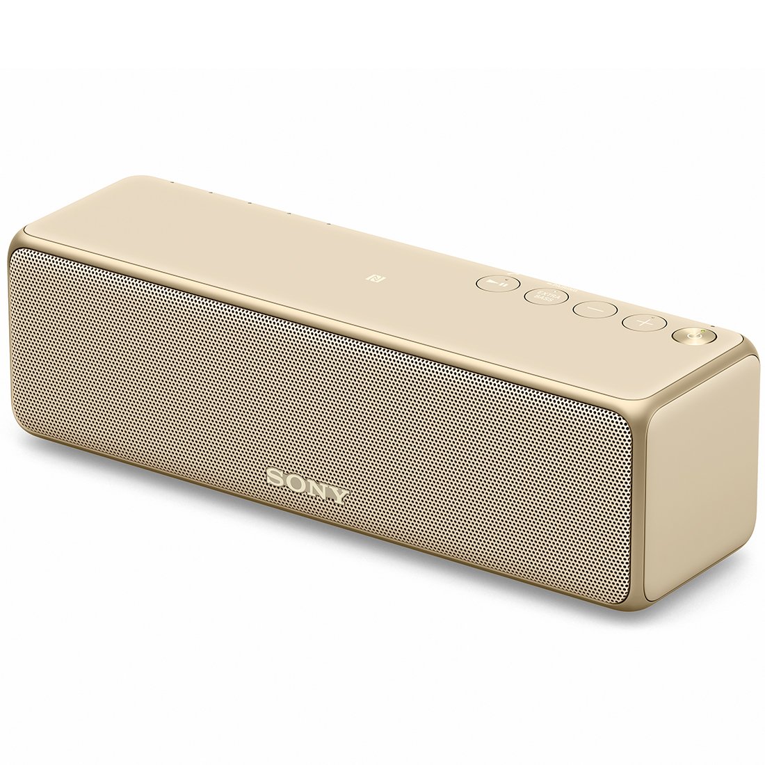 【中古】【人並み外れたに好いたらしい】ソニー ワイヤレスポータブルスピーカー SRS-HG10 : Bluetooth/Wi-Fi/LDAC/ハイレゾ/専用スマホアプリ相応う 2018年青写真 / マイクロホン付き添い人/ ペールゴールド SRS-H