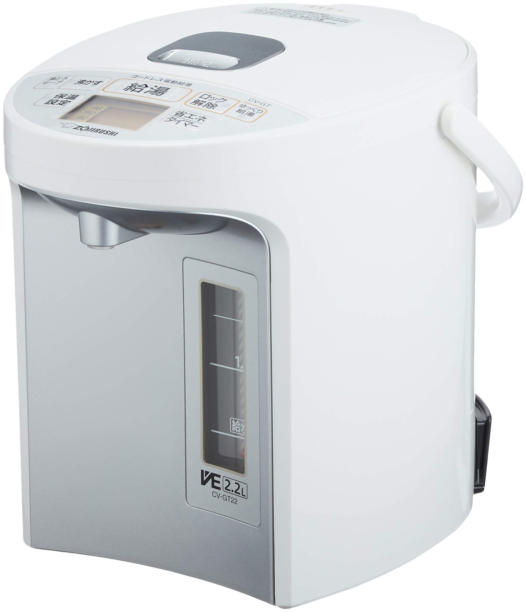 【中古】【非常に良い】象印マホービン 電気ポット 2.2L ホワイト CV-GT22-WA｜ドリエムコーポレーション
