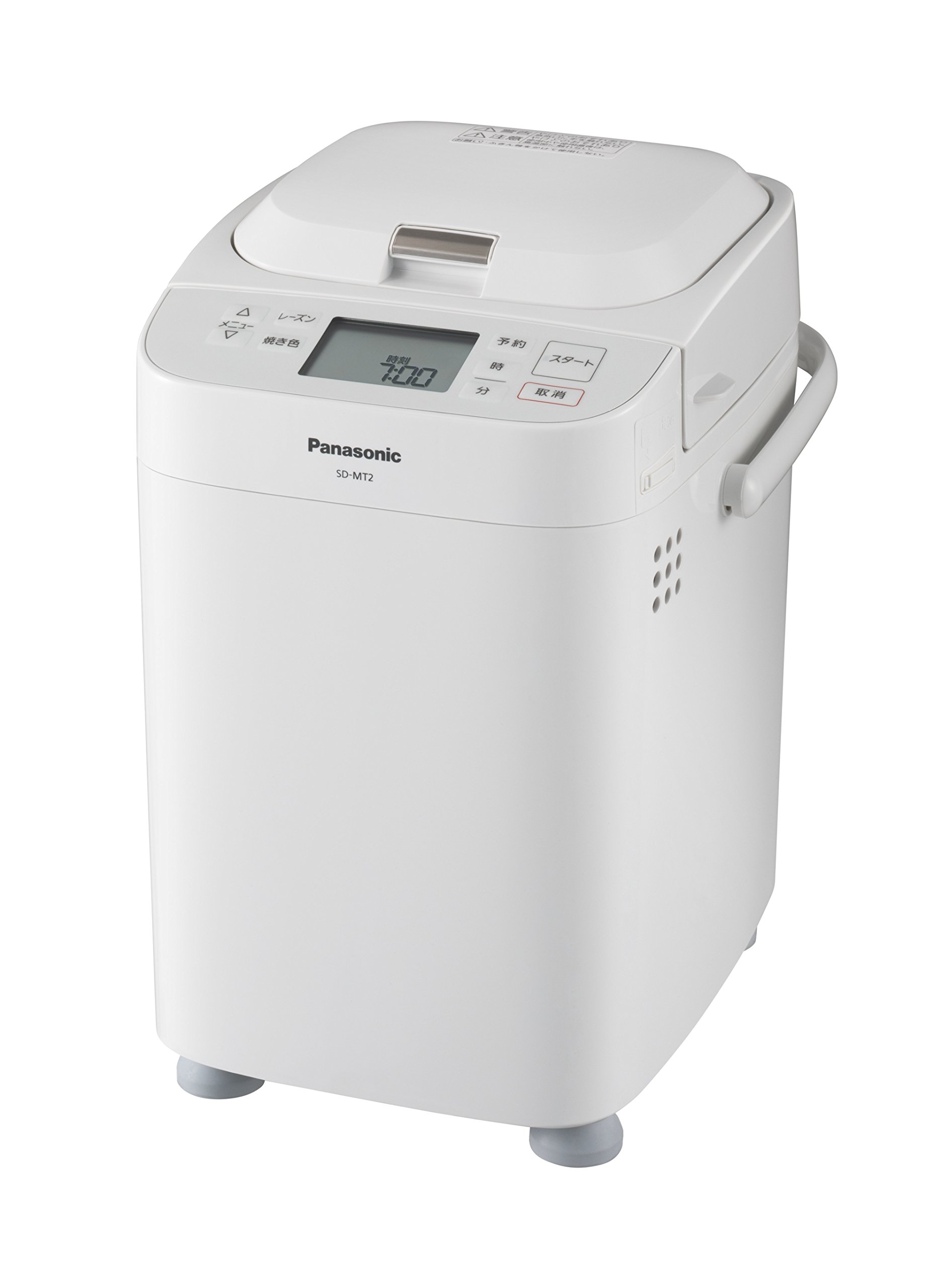 【中古】【非常に良い】パナソニック ホームベーカリー 1斤タイプ ホワイト SD-MT2-W｜ドリエムコーポレーション