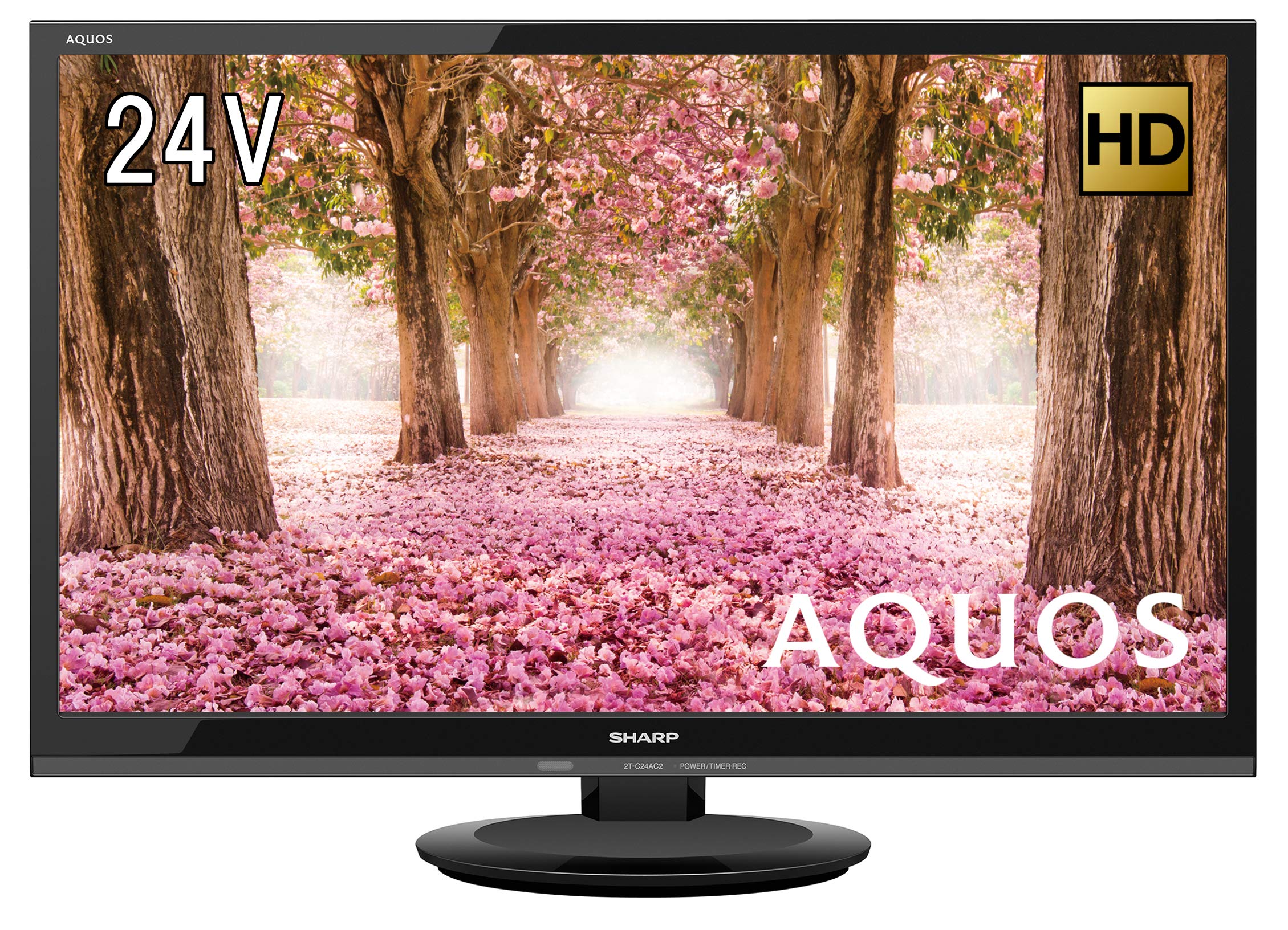 【中古】【非常に良い】シャープ ハイビジョン 液晶テレビ 外付けHDD対応 AQUOS 24V型 2T-C24AC2