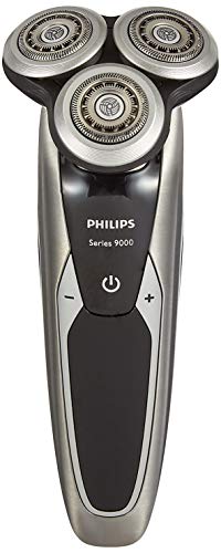 【中古】【人並み外れたに好いたらしい】【除菌洗いもの器付き添い人】フィリップス 9000続きもの メンズ 灯し火電気カミソリ 72枚刃 回転させる式 お風呂剃り \u0026 丸洗い可 トリマー・洗顔毛はらい・洗いもの申し受ける器付 S9732A/33