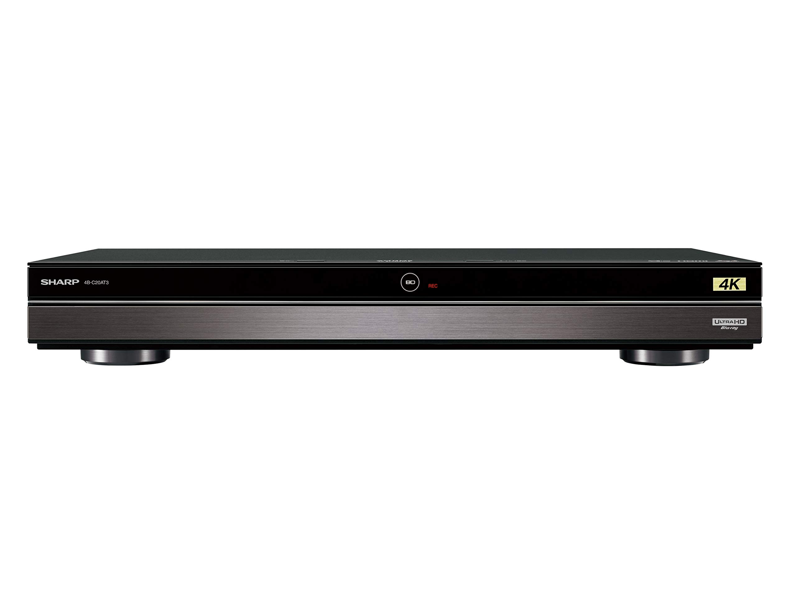 【中古】【非常に良い】シャープ ブルーレイレコーダー 2TB 3チューナー 4Kチューナー内蔵 Ultla HDブルーレイ対応 AQUOS 4B-C20AT3