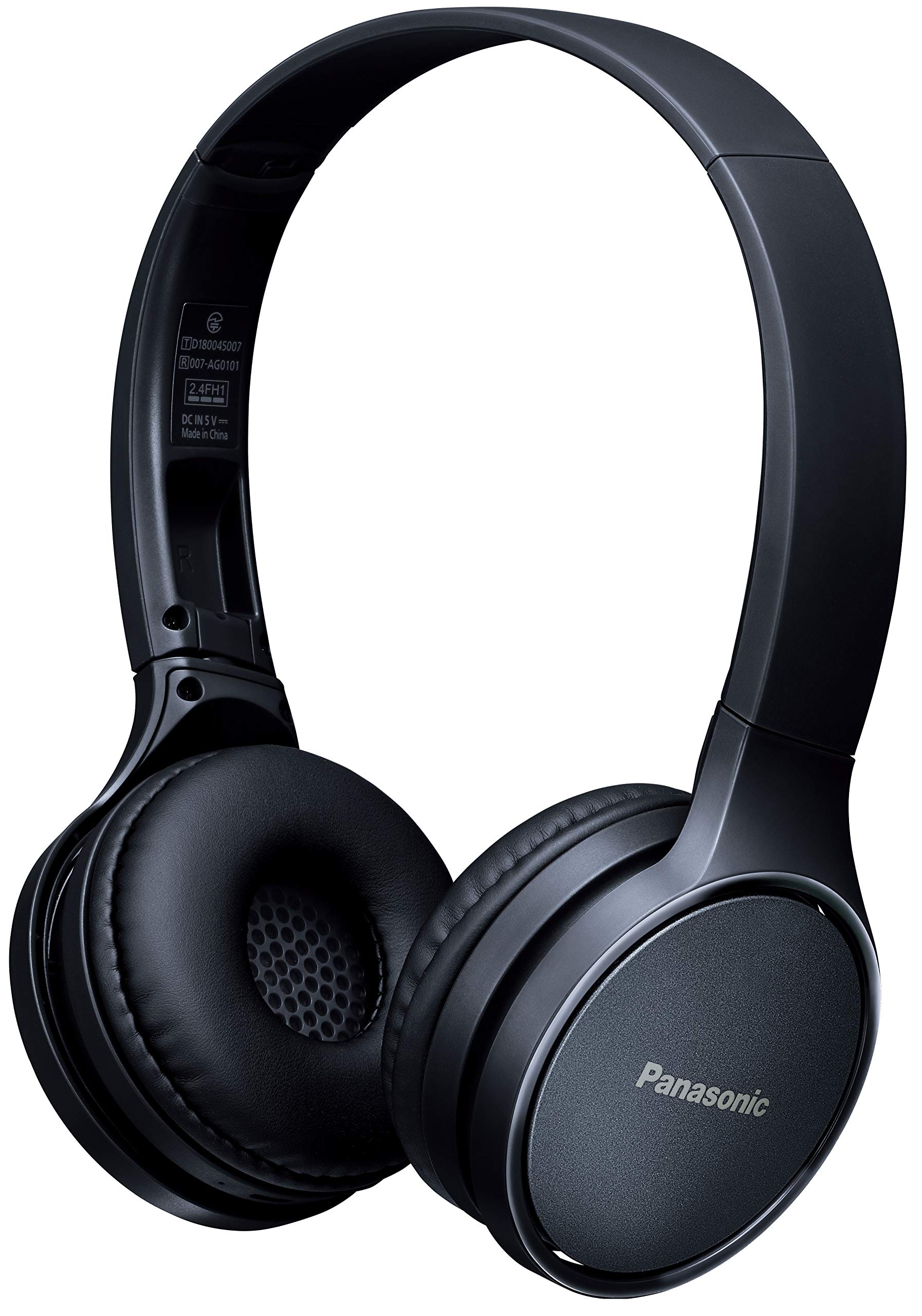【中古】【非常に良い】パナソニック 密閉型ヘッドホン ワイヤレス Bluetooth ブラック RP-HF410B-K