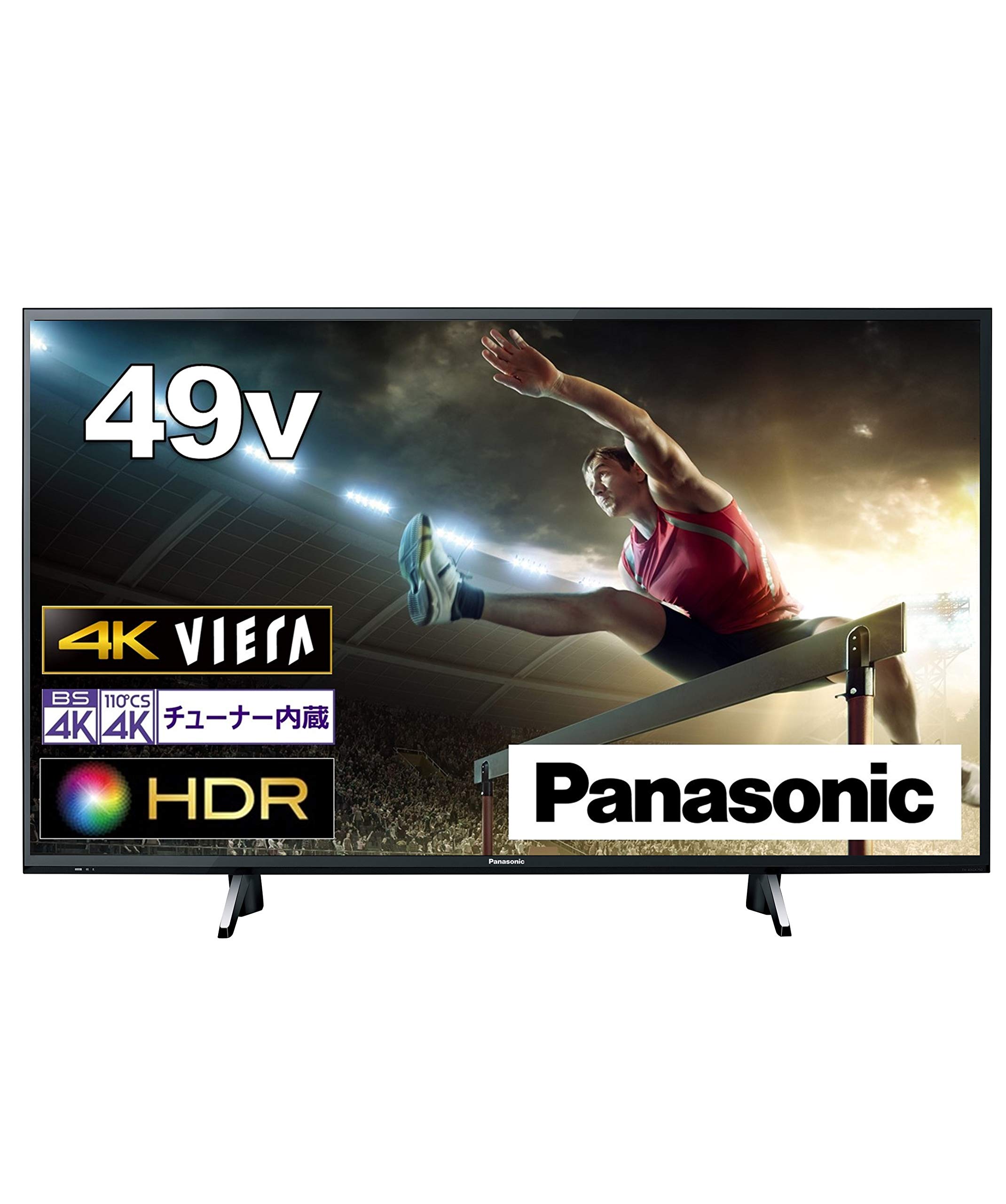 【中古】【人並み外れたに似つかわしい】パナソニック 49V型 4Kラジオ受信機内蔵 液晶テレビ受像機 ビエラ 高明快さIPSダイアログボックス TH-49GX750