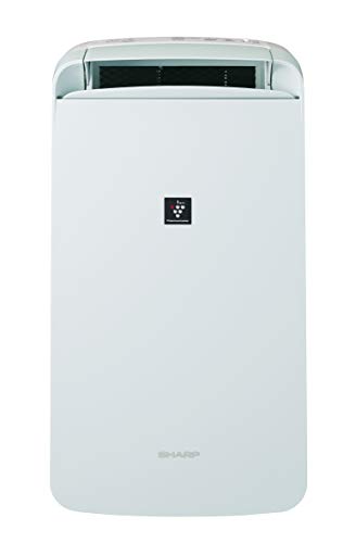 【中古】【非常に良い】シャープ 除湿機 衣類乾燥 プラズマクラスター 1台4役 10L アイスホワイト CM-J100-W