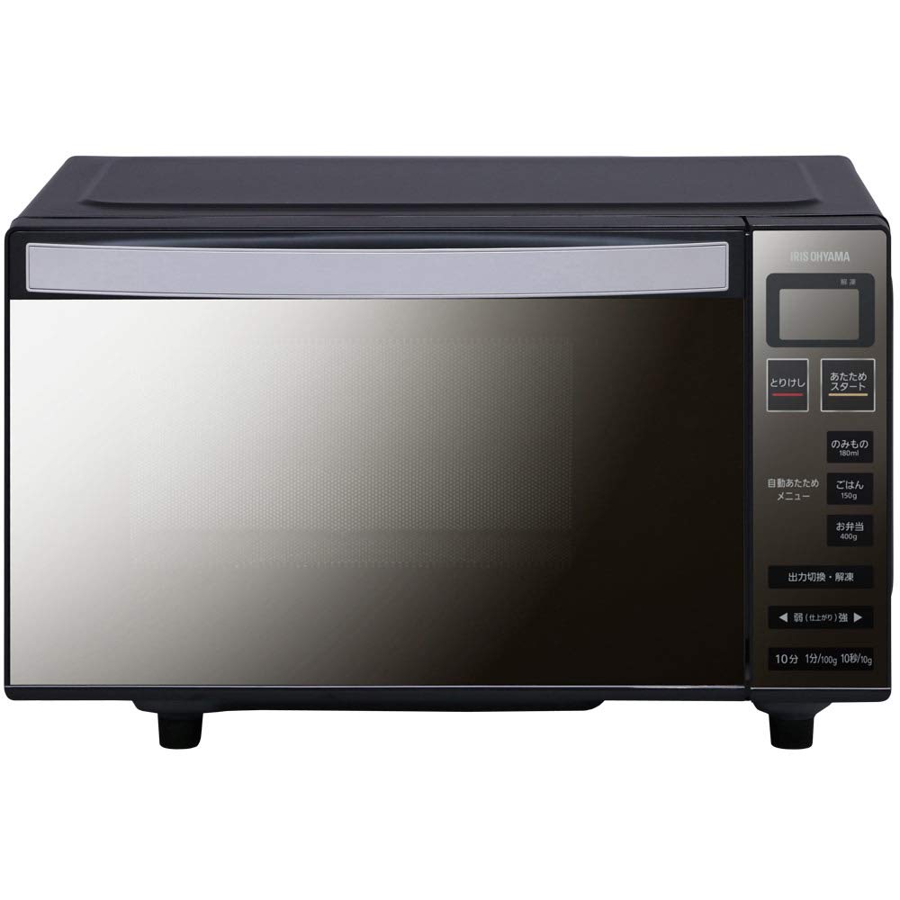 【中古】【人並み外れたに好いたらしい】アイリスオーヤマ 鏡鑑玻璃 陰電子領域 18L 坦々たる速見表 サイクル無償性 自動小銃献立て表 黒いこと MO-FM1804-B