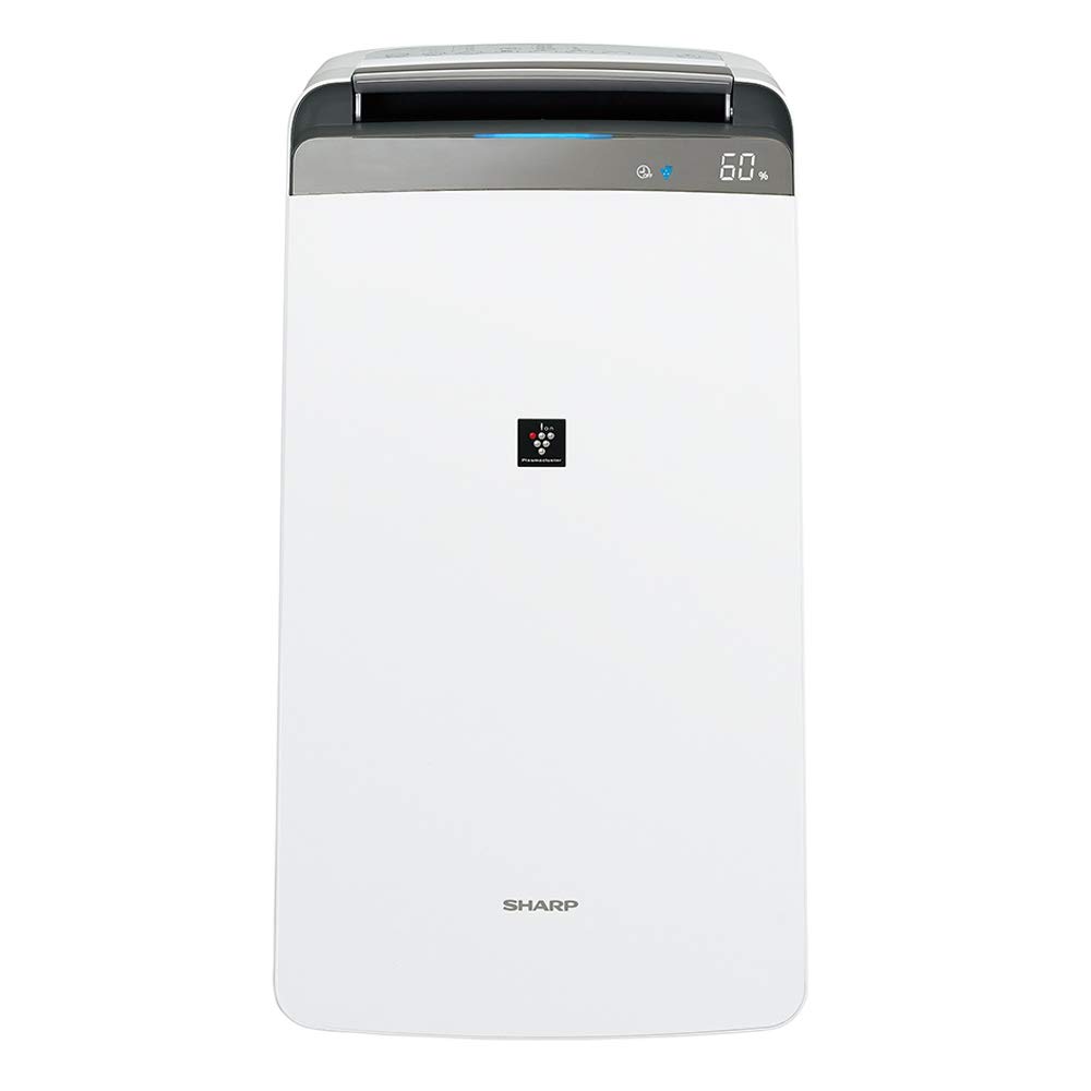 【中古】【非常に良い】シャープ 除湿機 衣類乾燥 プラズマクラスター 18L 2019年モデル ホワイト CV-J180W