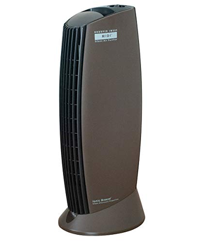 【中古】【非常に良い】【公式】IonicBreeze/MIDI 空気清浄機 カフェモカ 消臭 21畳 節電 省電力 集塵 静か 花粉 高性能 節電対策 フィルターレス エコ ハイパワー アレルゲン 59102