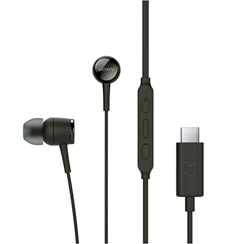 【中古】【非常に良い】ソニー ステレオイヤホン USB Type-C接続専用/ハイレゾ対応/操作ボタン・マイク付 2019年モデル 360 Reality Audio認定モデル STH50C|ドリエムコーポレーション