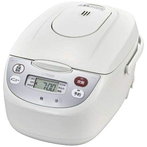 【中古】【非常に良い】タイガー マイコン炊飯ジャー（5.5合炊き） ホワイトTIGER 炊きたて JBH-G102W