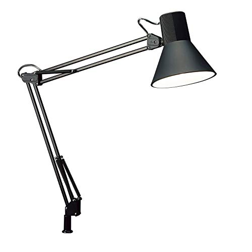 【中古】【人並み外れたに似つかわしい】山田照明装置(Yamada Shomei) Z-LIGHT LED学習机ともし火 アロイ鋼 黒いこと E26LED白熱電球 昼白いこと Z-108NB