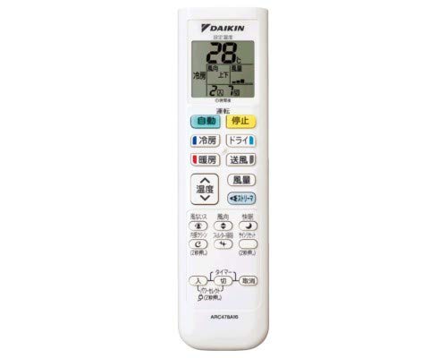 【中古】【非常に良い】ダイキン DAIKIN 別売品【2240068/ARC478A16】ワイヤレスリモコン
