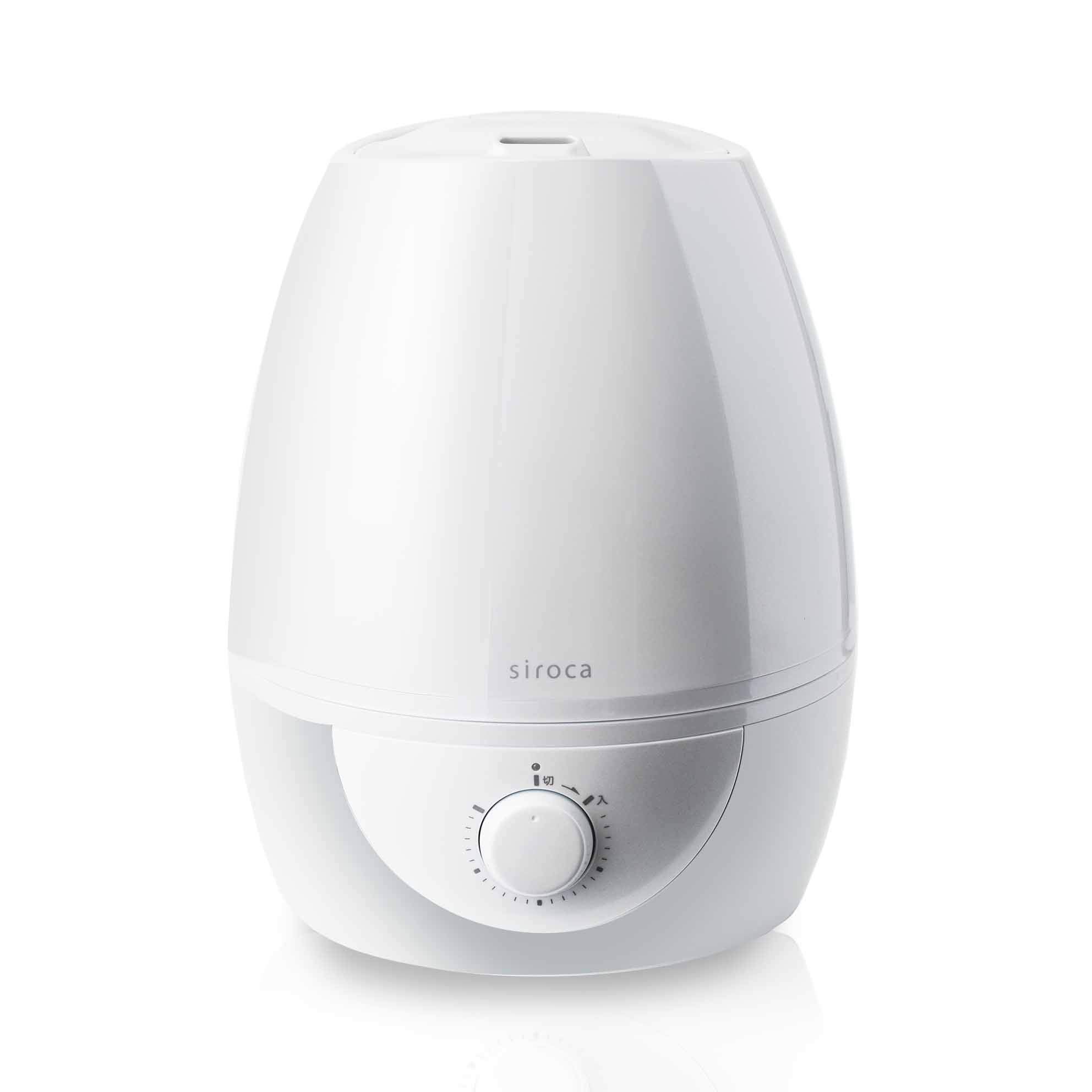 【中古】【非常に良い】シロカ 加湿器 大容量 5L 超音波 SD-C113 パールホワイト[大容量5L/給水タンク分離/タンク抗菌加工]｜ドリエムコーポレーション