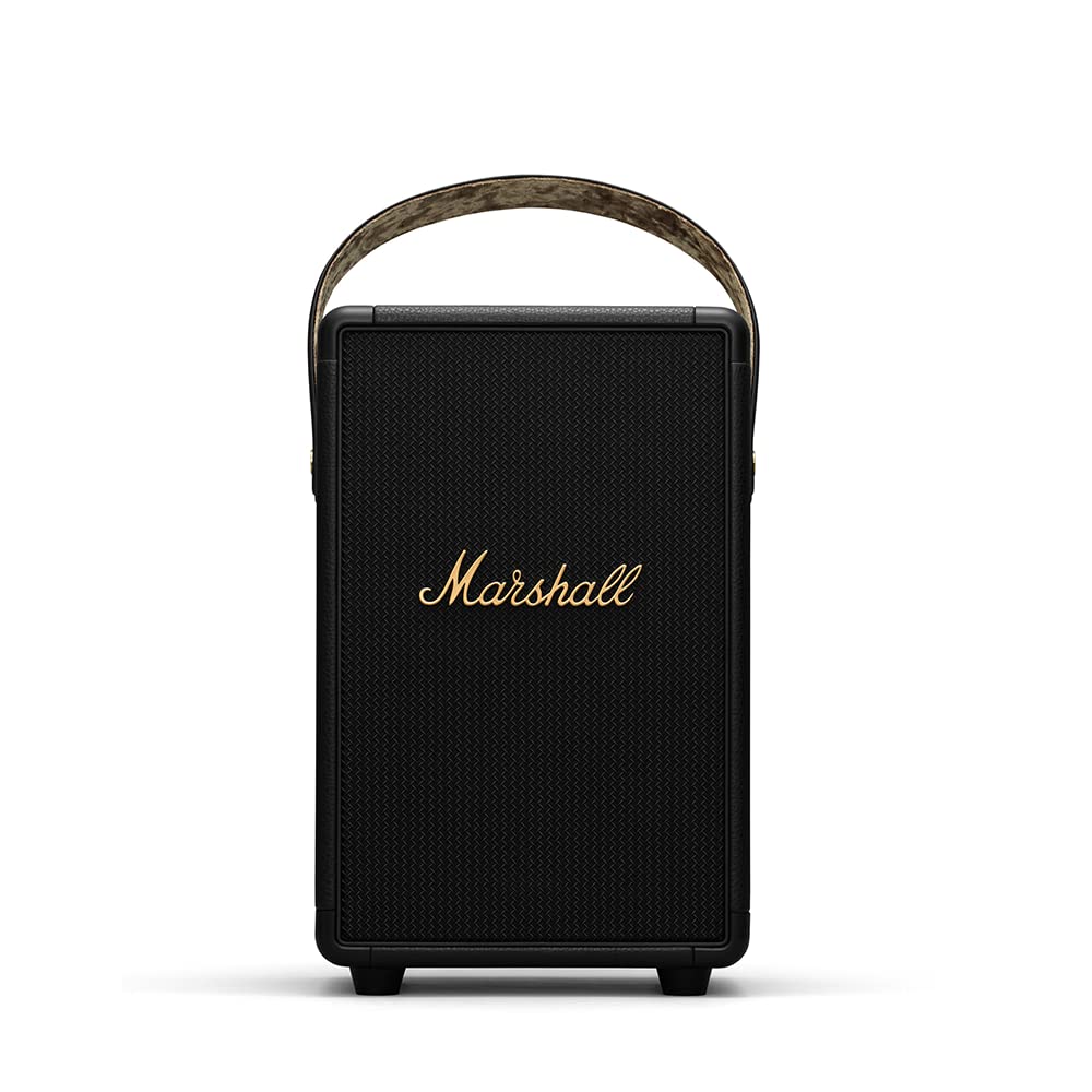 【中古】【人並み外れたに好いたらしい】Marshall Official 大型ワイヤレスポータブルスピーカー TUFTON 黒いこと\u0026金管楽器 年代順の継続生まれ変わり20第四次元/IPX2防滴遣りくち/てっとり早い申し受ける/aptX相応う