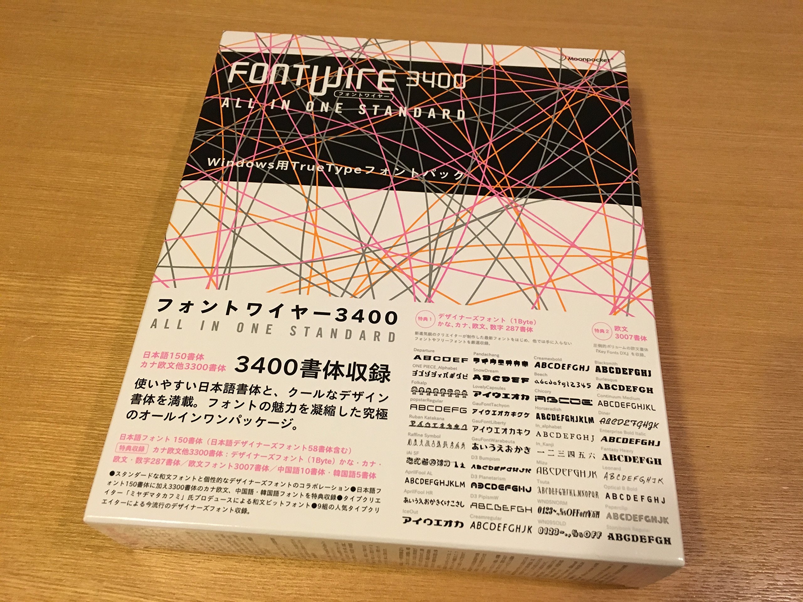 【中古】【非常に良い】FONT WIRE 3400｜ドリエムコーポレーション
