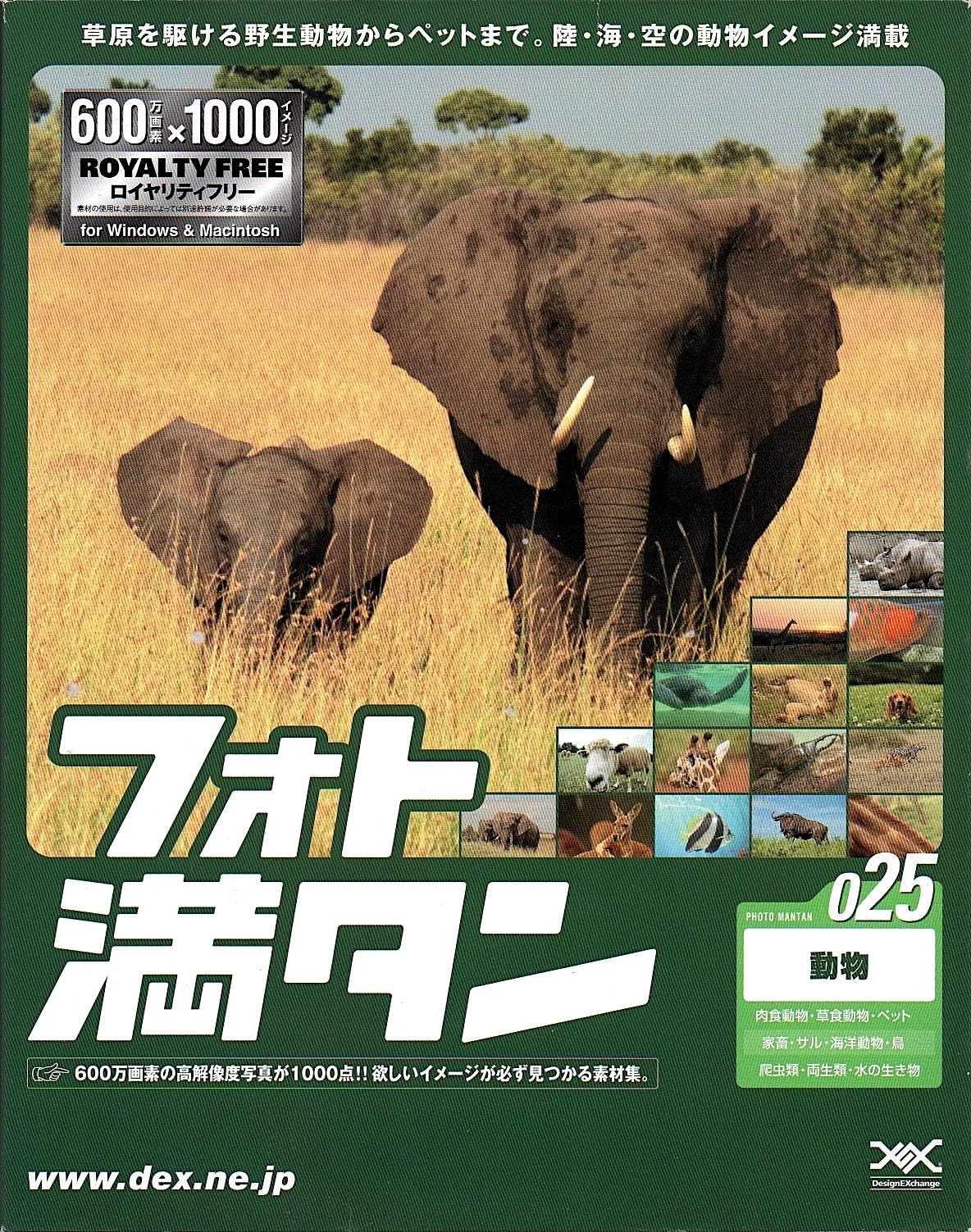 【中古】【非常に良い】フォト満タン 025 動物