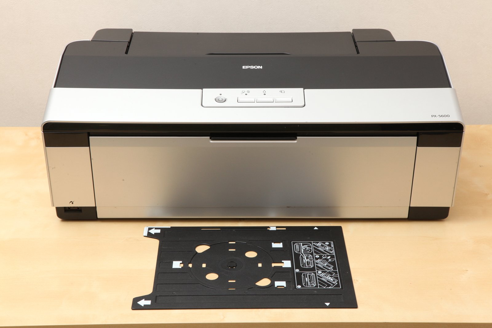 【中古】【非常に良い】EPSON MAXART インクジェットプリンター PX-5600 A3ノビ対応 PX-P/K3インク搭載 8色顔料インク