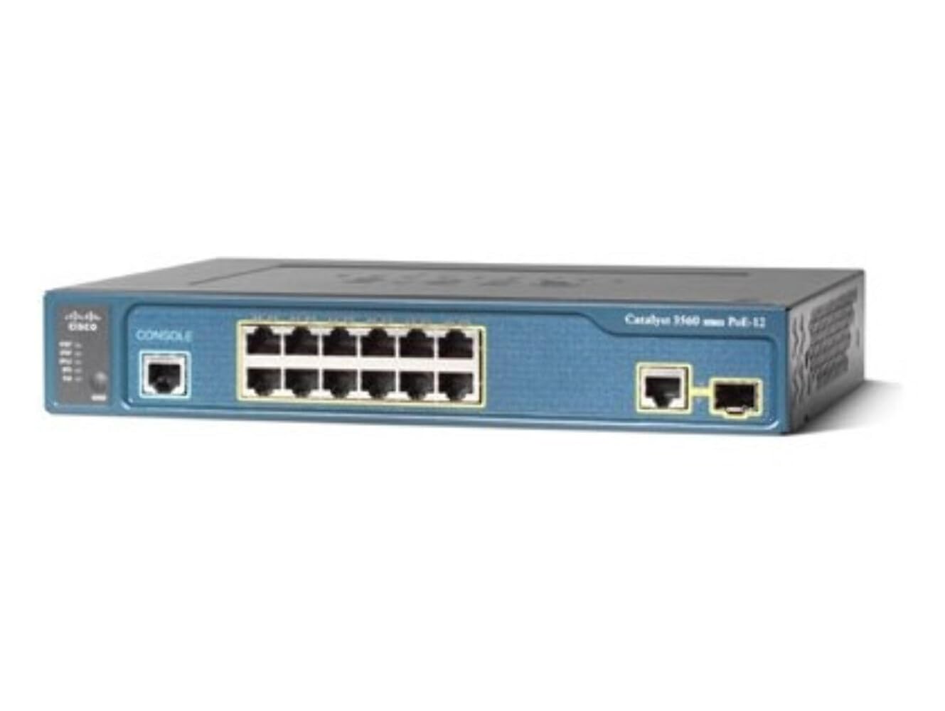 【中古】【非常に良い】Cisco Systems Cisco Catalyst 3560-12PC-S WS-C3560-12PC-S|ドリエムコーポレーション