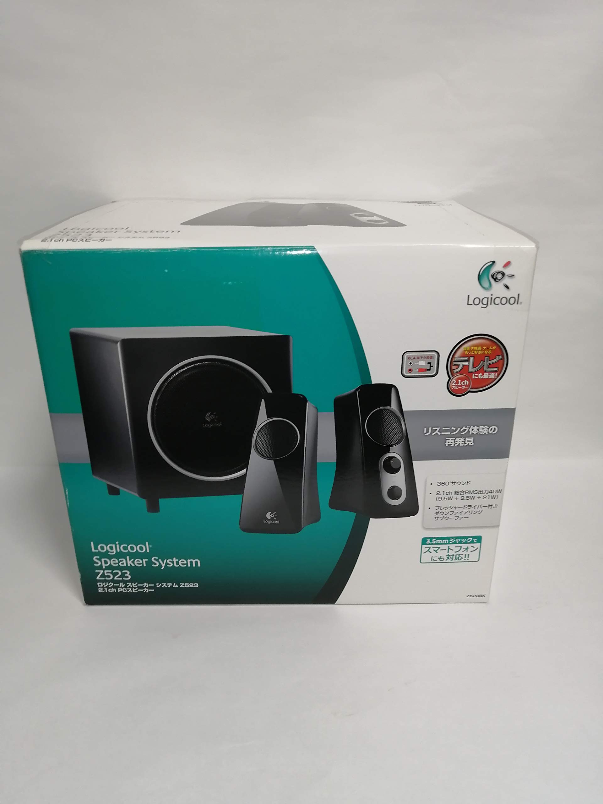 【中古】【人並み外れたに好いたらしい】LOGICOOL 金棒引き取り合わせ 2.1ch マイコン金棒引き Z523BK