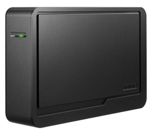 【中古】【非常に良い】I-O DATA 東芝[レグザ]対応USB 2.0/1.1接続 外付型ハードディスク 1TB ブラックモデル HDCR-U1.0EK