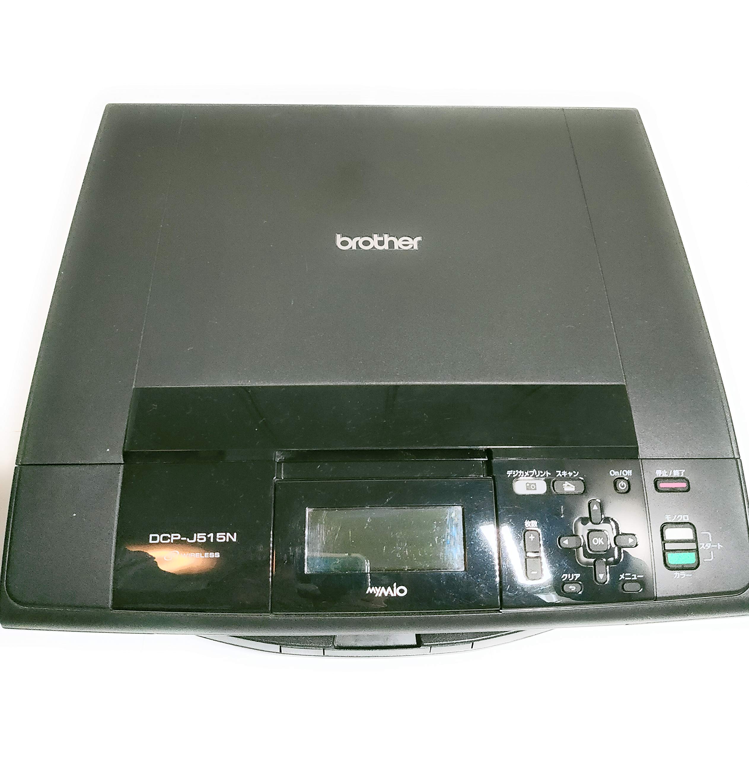 【中古】【人並み外れたに好いたらしい】BROTHER MyMio A4インクジェット結びあわせる機 DCP-J515N