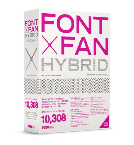 【中古】【非常に良い】フォント・アライアンス・ネットワーク FONT x FAN HYBRID 14,009円