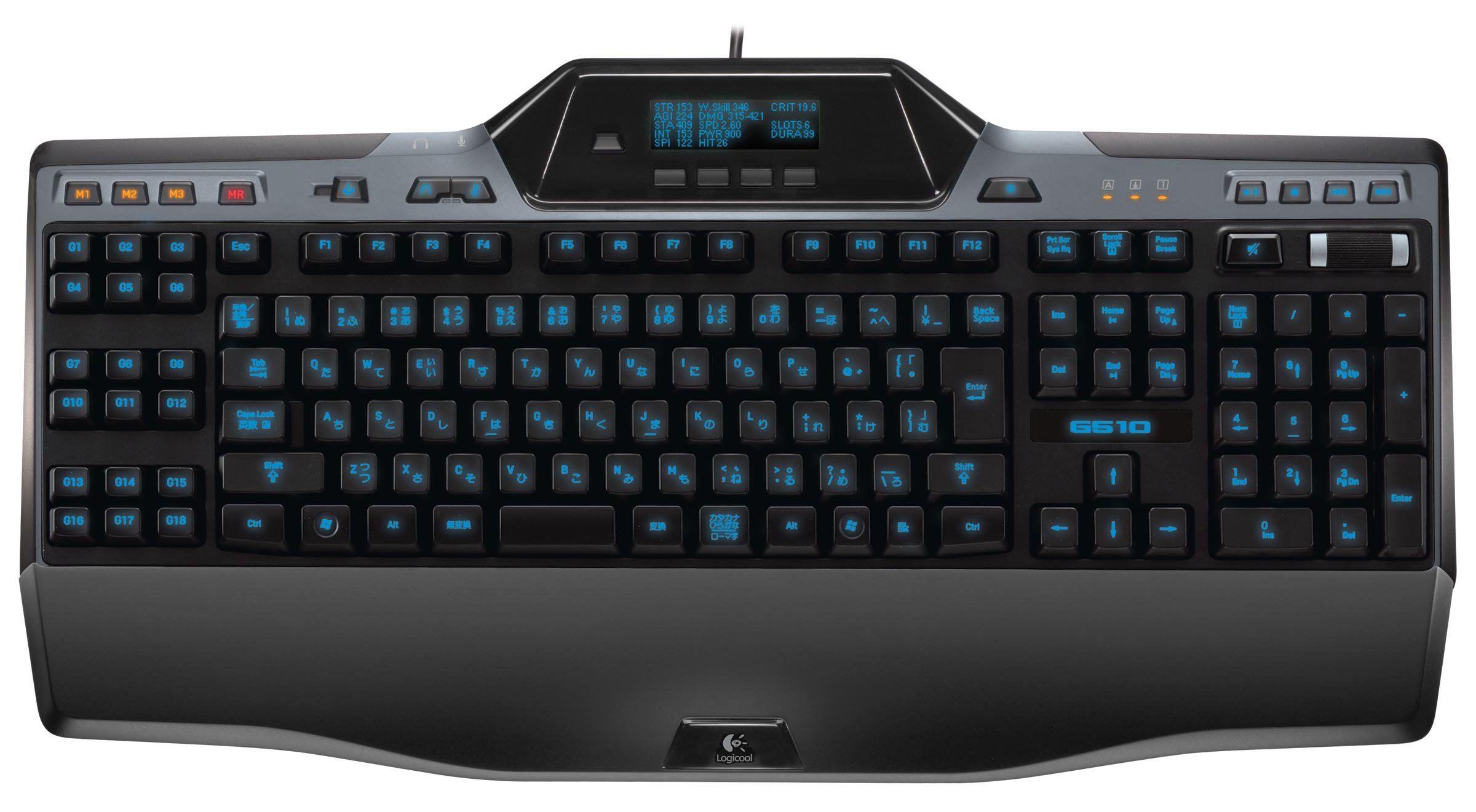 【中古】【人並み外れたに似つかわしい】LOGICOOL ゲーミングキーボード G510