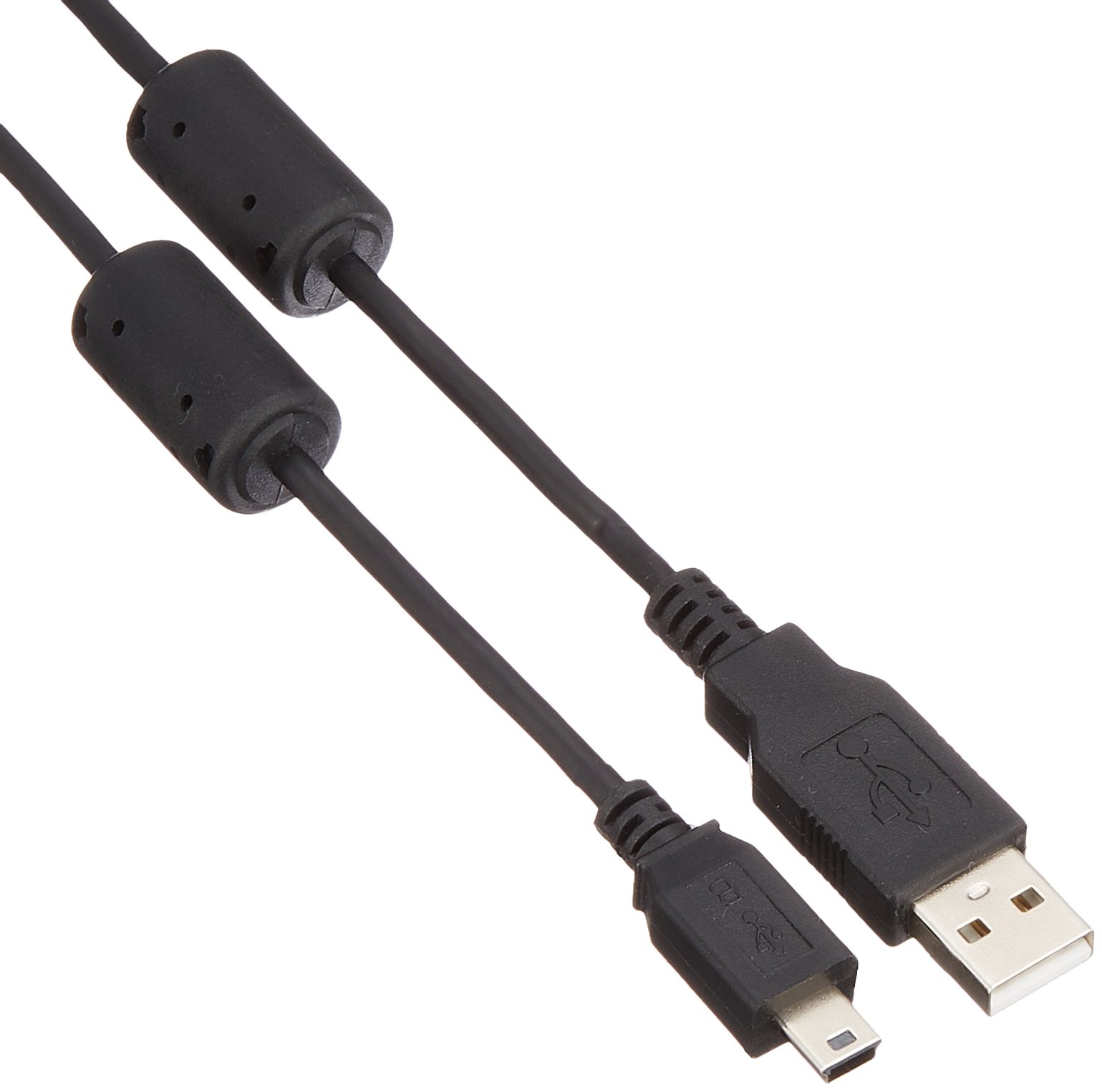 【中古】【非常に良い】Lumen miniUSBケーブル [ 2m ] データ転送/充電対応 [ DS3(PS3コントローラー)動作確認済 ] USB2-520 ブラック