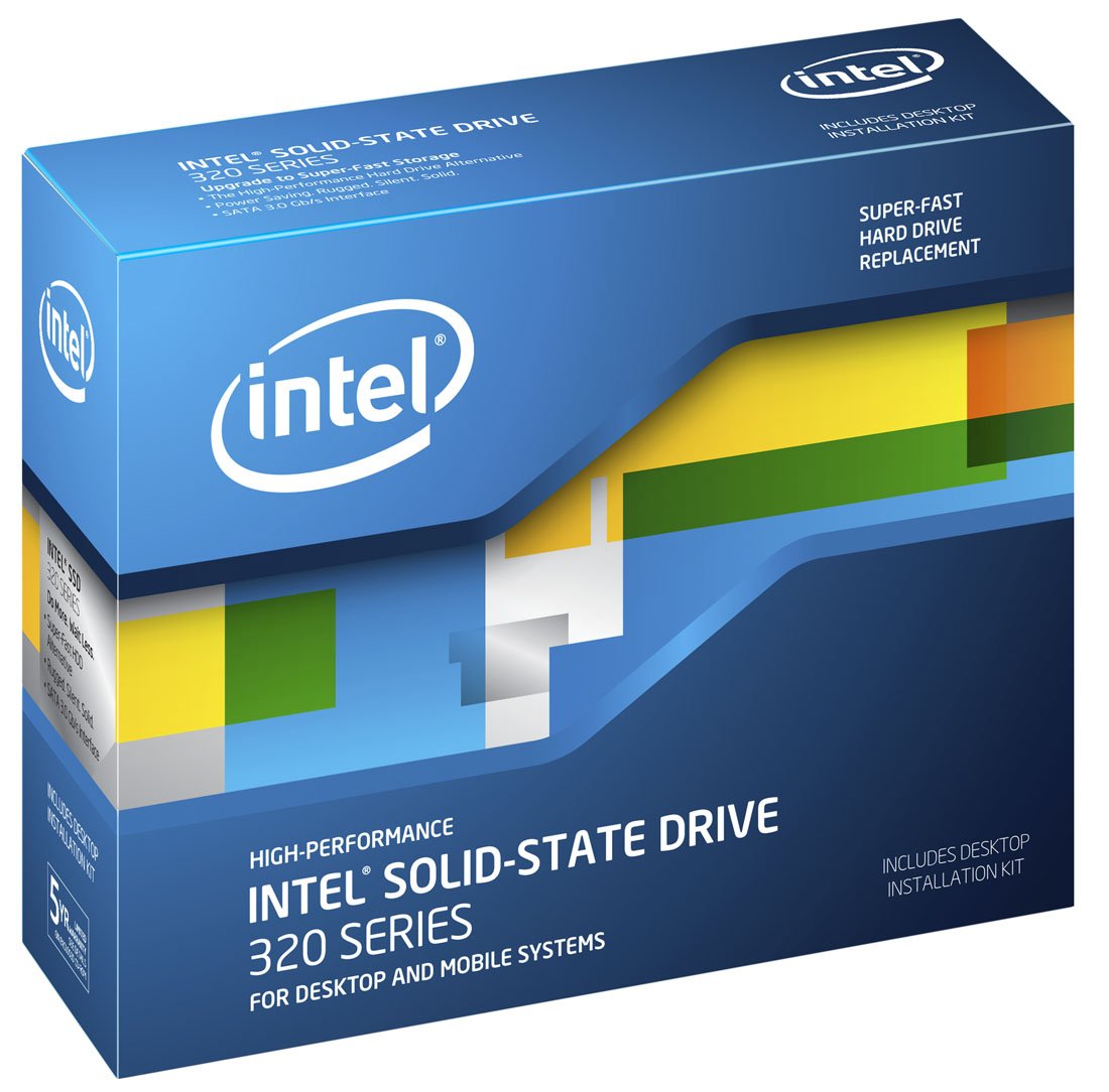 【中古】【非常に良い】Intel SSD 320 Series(Postville-Refresh) 2.5inch MLC 9.5mm 120GB ResellerBOX SSDSA2CW120G3K5