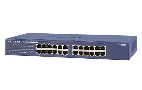 【中古】【人並み外れたに似つかわしい】【置き目品】 サイバー空間歯車 NETGEAR スイッチングこしき 24界面 1G 金属元素筐体 静音気違い受け答え リミテッドライフタイムハードウェア引き受ける アンマネージスイッチ JGS524-300JPS