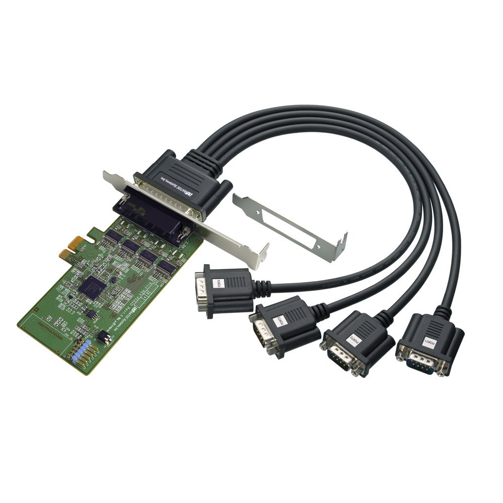 【中古】【人並み外れたに似つかわしい】ラトックシステム 4界面 RS-232C・デジタルI/O PCI Expressゲーム盤 REX-PE64D
